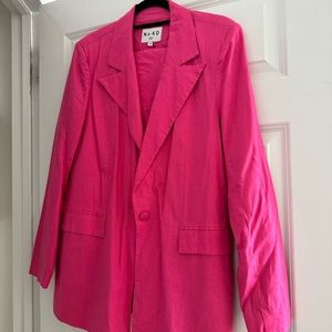 NA-KD Women's Pink Blazer